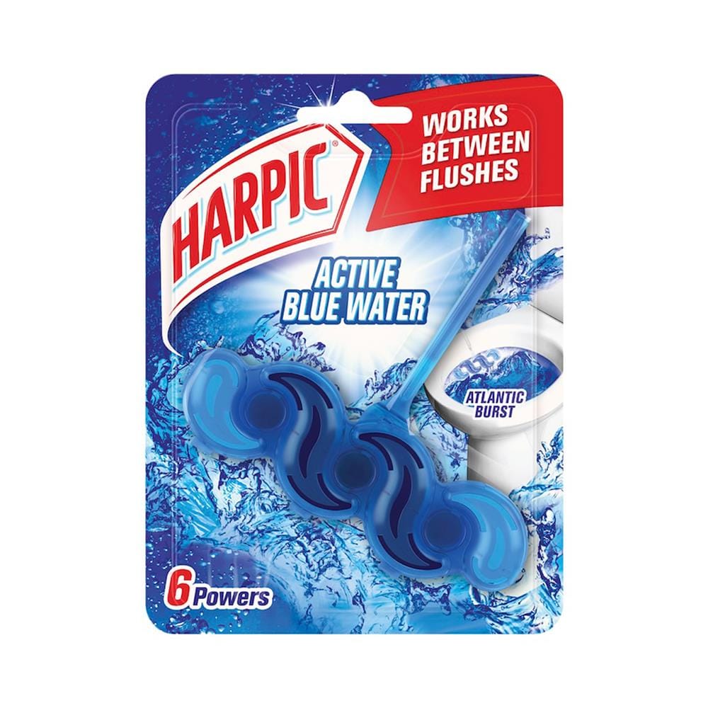 ก้อนขจัดคราบโถสุขภัณฑ์ HARPIC 35 กรัม ATLANTIC BURST