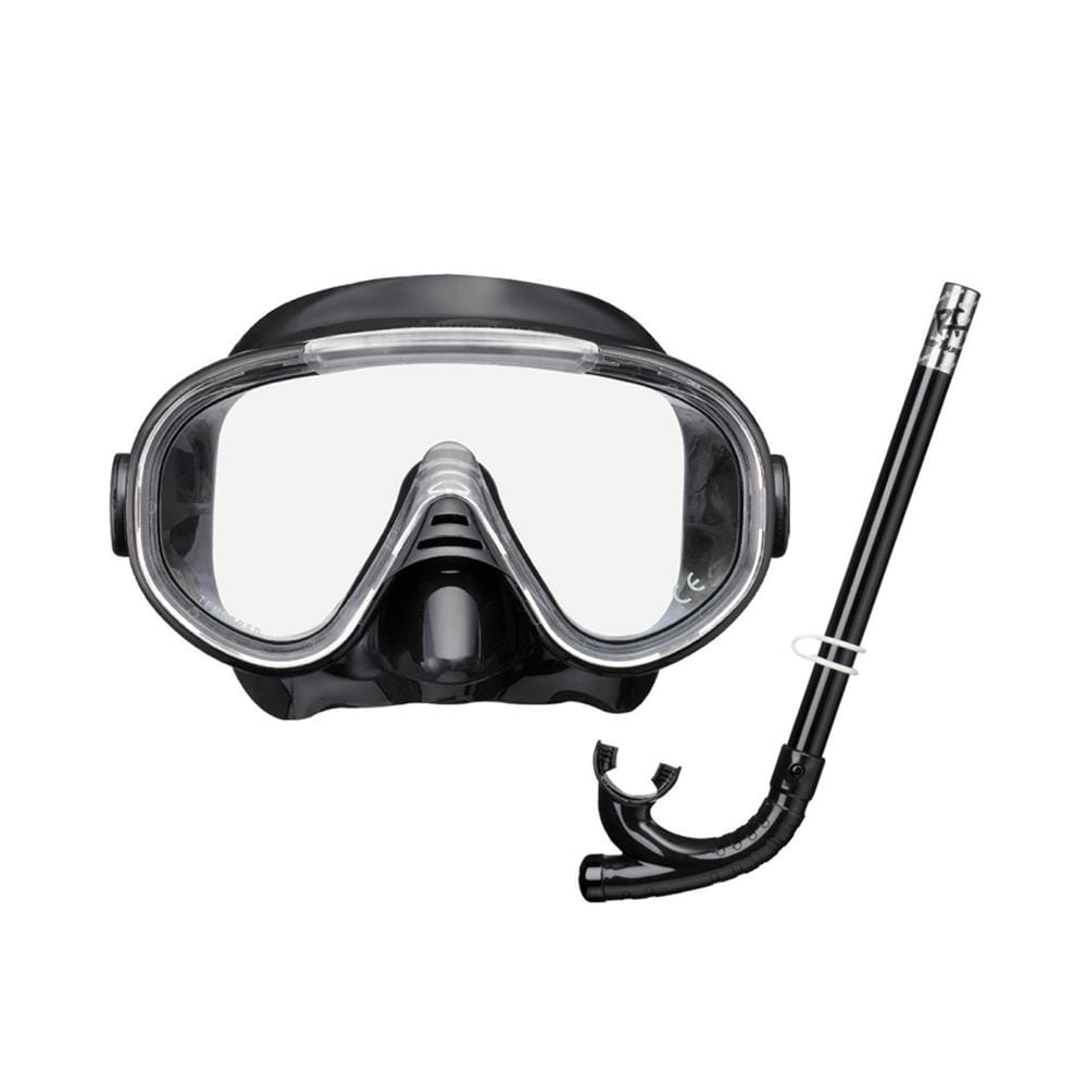 ชุดหน้ากากดำน้ำ REEF TOURER RC9105 สีดำ