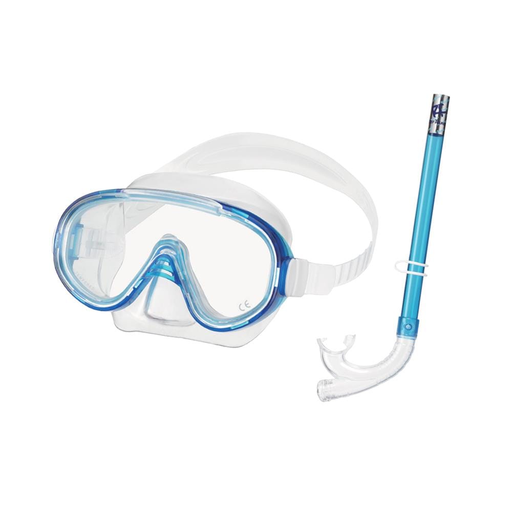 ชุดหน้ากากดำน้ำ REEF TOURER RC9105 สีฟ้า