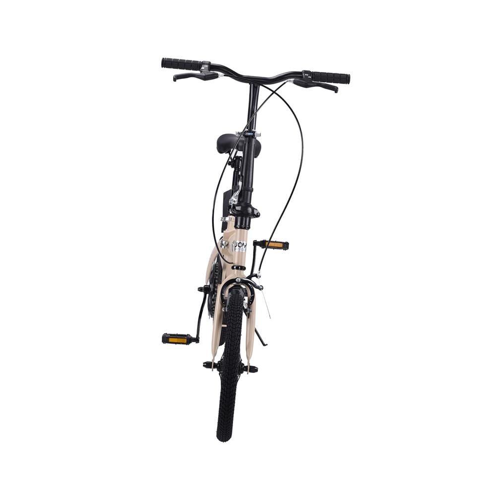 จักรยานพับ 16 นิ้ว JOY BICYCLE GO สีกากี