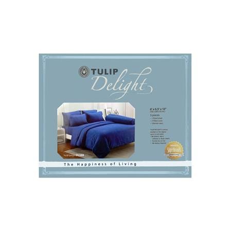 ชุดผ้าปูที่นอน 6 ฟุต (ชุด 5 ชิ้น) TULIP DELIGHT 60056-DL588_3