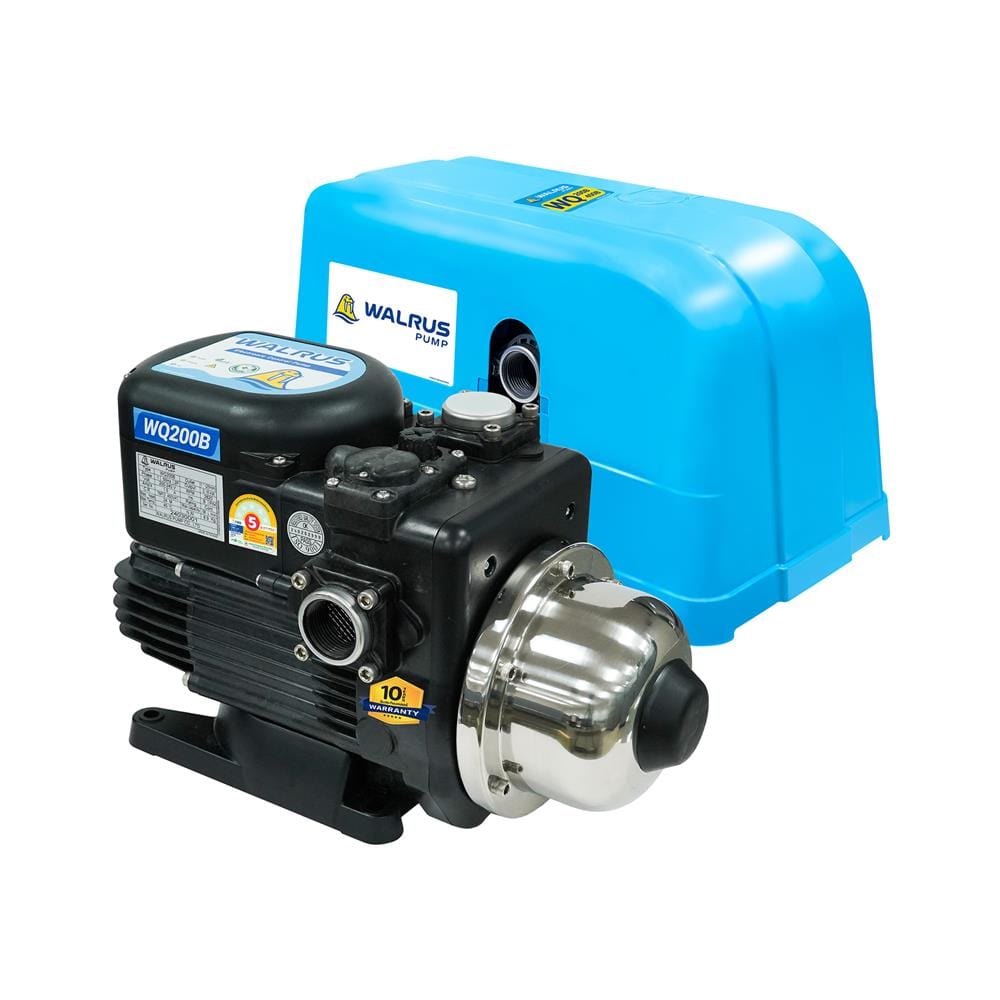 ปั๊มน้ำอัตโนมัติ WALRUS PUMP WQ200BC 180 วัตต์
