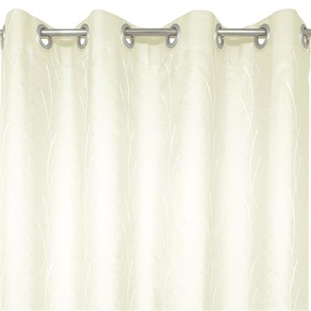ผ้าม่าน EYELET HOME LIVING STYLE LORENZ UV 150X160 ซม. สีครีม_1