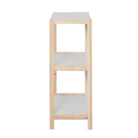 ชั้นวางของโล่ง 3 ชั้น FURDINI MACHI 83.5 ซม. สี NATURAL/ขาว_3