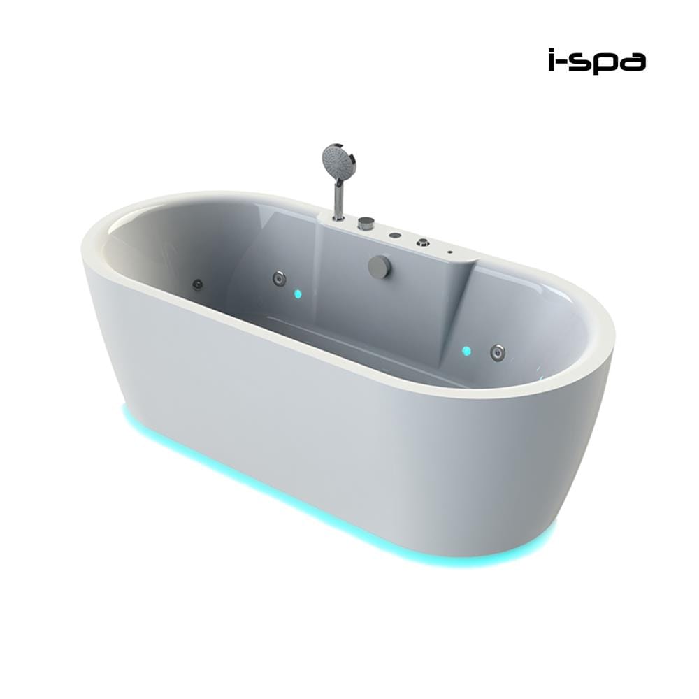 อ่างอาบน้ำ I-SPA I-IMP170WF-4XS-M 170 ซม. สีขาว