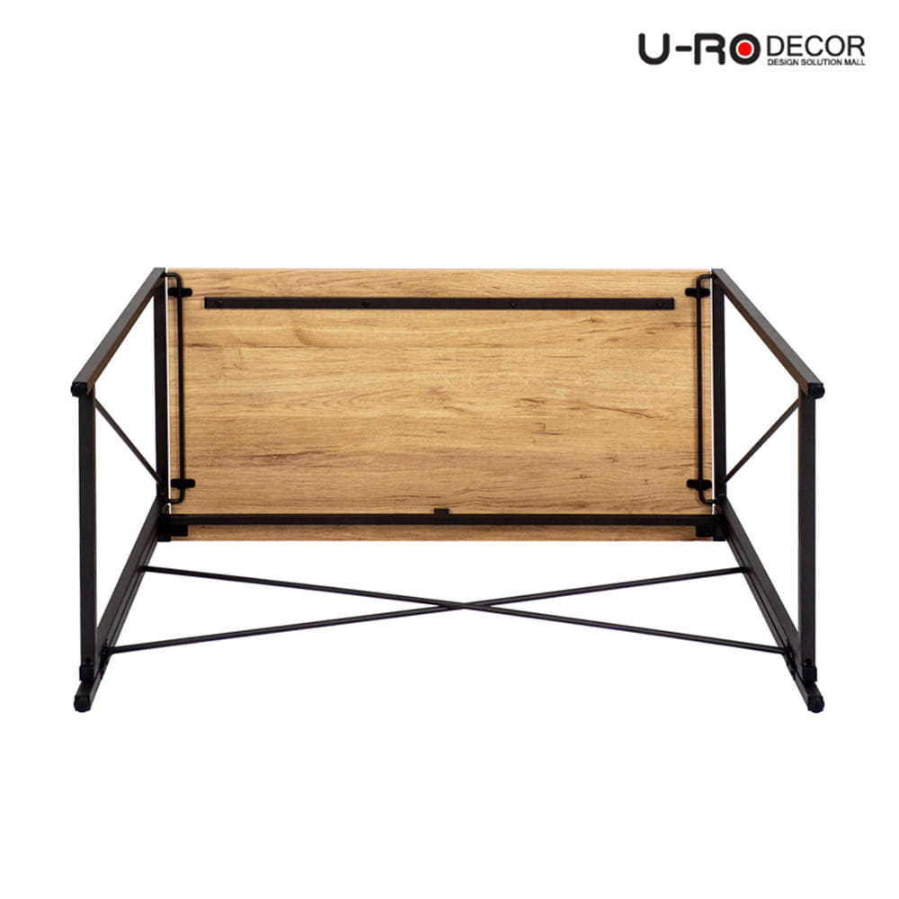 โต๊ะทำงาน U-RO DECOR BRAVE 100 ซม. สีโอ๊ค