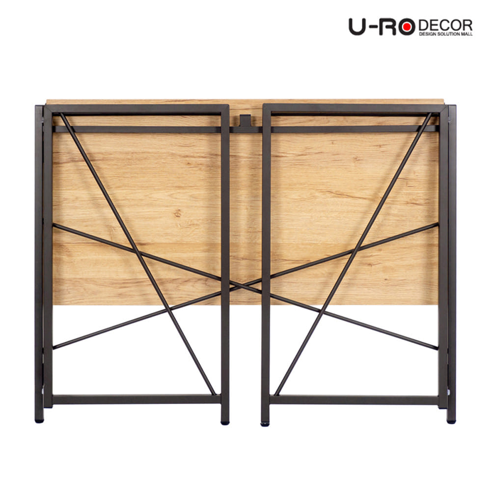 โต๊ะทำงาน U-RO DECOR BRAVE 100 ซม. สีโอ๊ค