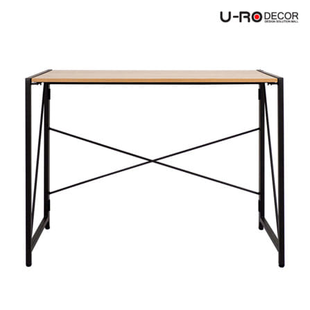 โต๊ะทำงาน U-RO DECOR BRAVE 100 ซม. สีโอ๊ค_1