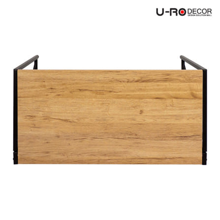 โต๊ะทำงาน U-RO DECOR BRAVE 100 ซม. สีโอ๊ค_3