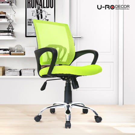เก้าอี้สำนักงาน U-RO DECOR MOON สีเขียว_5