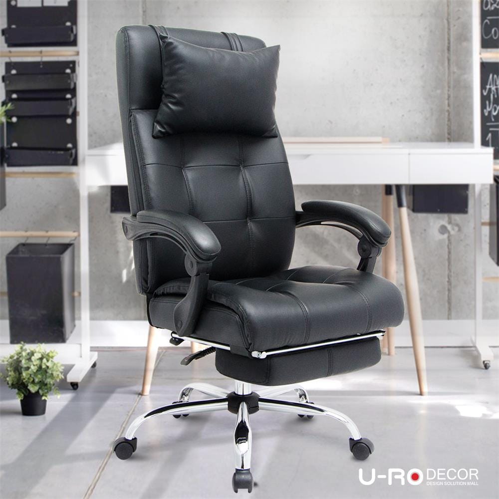 เก้าอี้สำนักงาน U-RODECOR GLIDER สีดำ