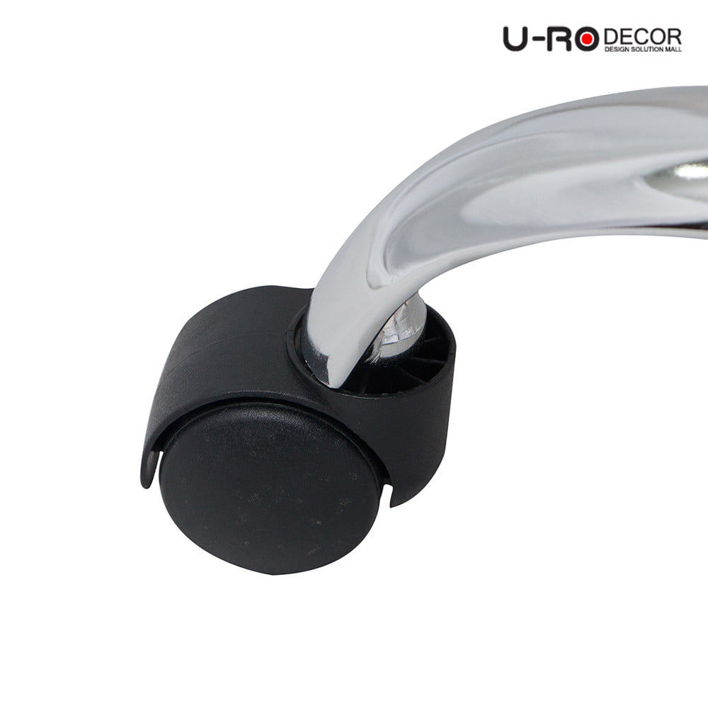 เก้าอี้สำนักงาน U-RO DECOR GLIDER สีดำ