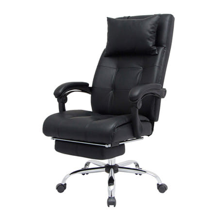เก้าอี้สำนักงาน U-RO DECOR GLIDER สีดำ_0