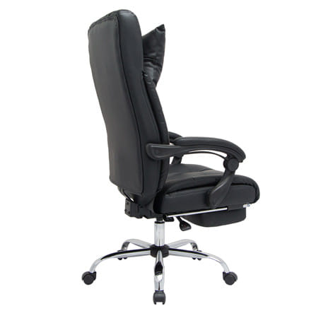 เก้าอี้สำนักงาน U-RO DECOR GLIDER สีดำ_5