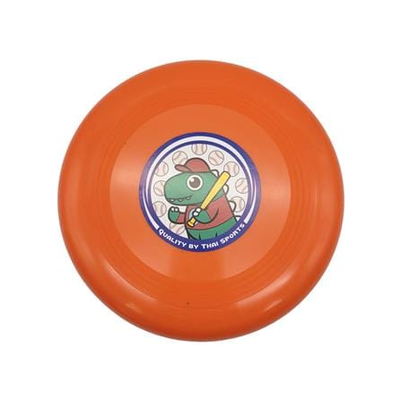 จานร่อน THAISPORTS ลายการ์ตูน สีส้ม_1