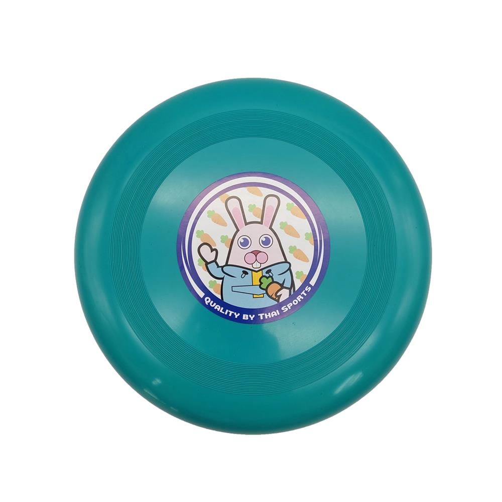จานร่อน THAISPORTS ลายการ์ตูน สีเขียว