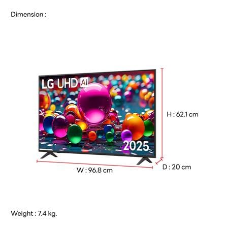 ทีวีแอลอีดี 43 นิ้ว LG (4K, LED, SMART TV) 43UA8450PSA.ATM_10