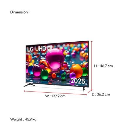 ทีวีแอลอีดี 86 นิ้ว LG (4K, LED, SMART TV) 86UA8450PSA.ATMQ_9
