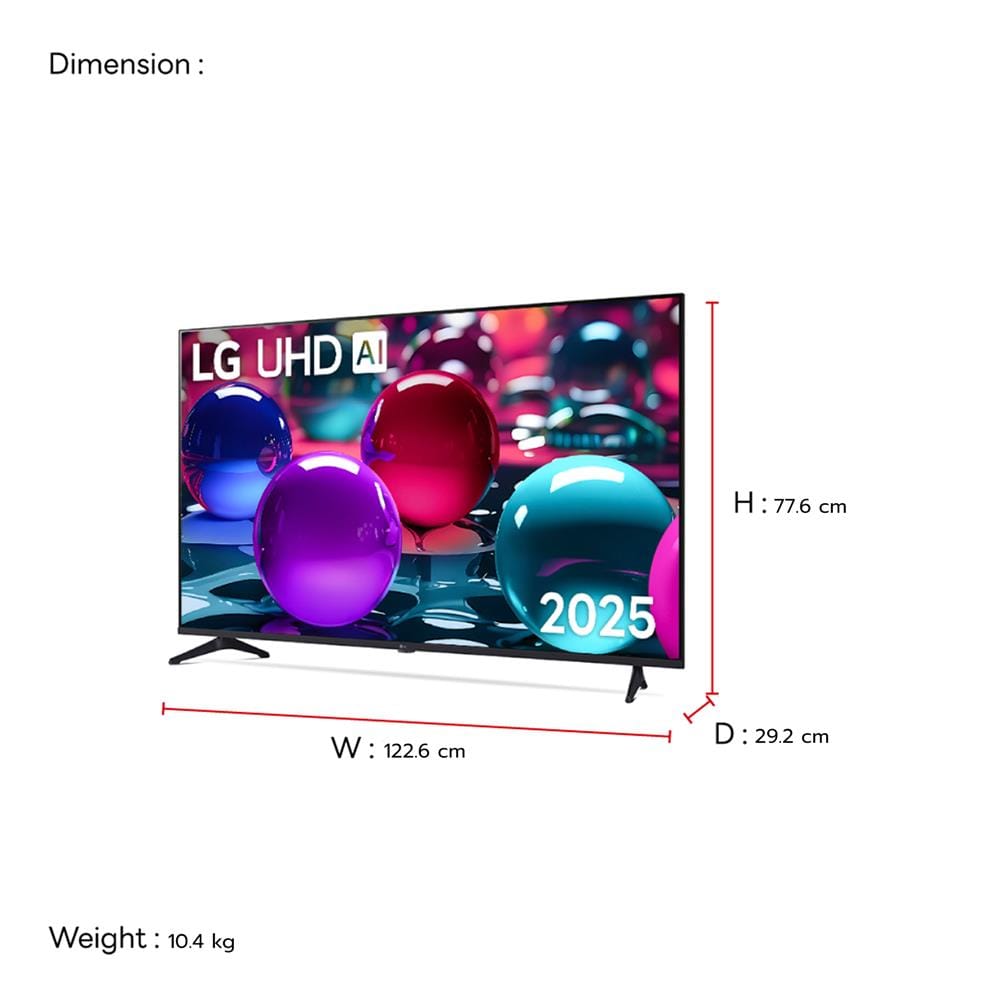 ทีวีแอลอีดี 55 นิ้ว LG (4K, LED, SMART TV) 55UA7350PSB.ATMQ