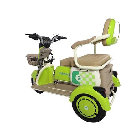 สกู๊ตเตอร์ไฟฟ้า 3 ล้อ SAGASONIC C3 สีเขียว_3