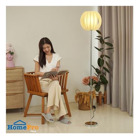 ไฟตั้งพื้น CARINI ML-82245 สีครีม/เงิน_4