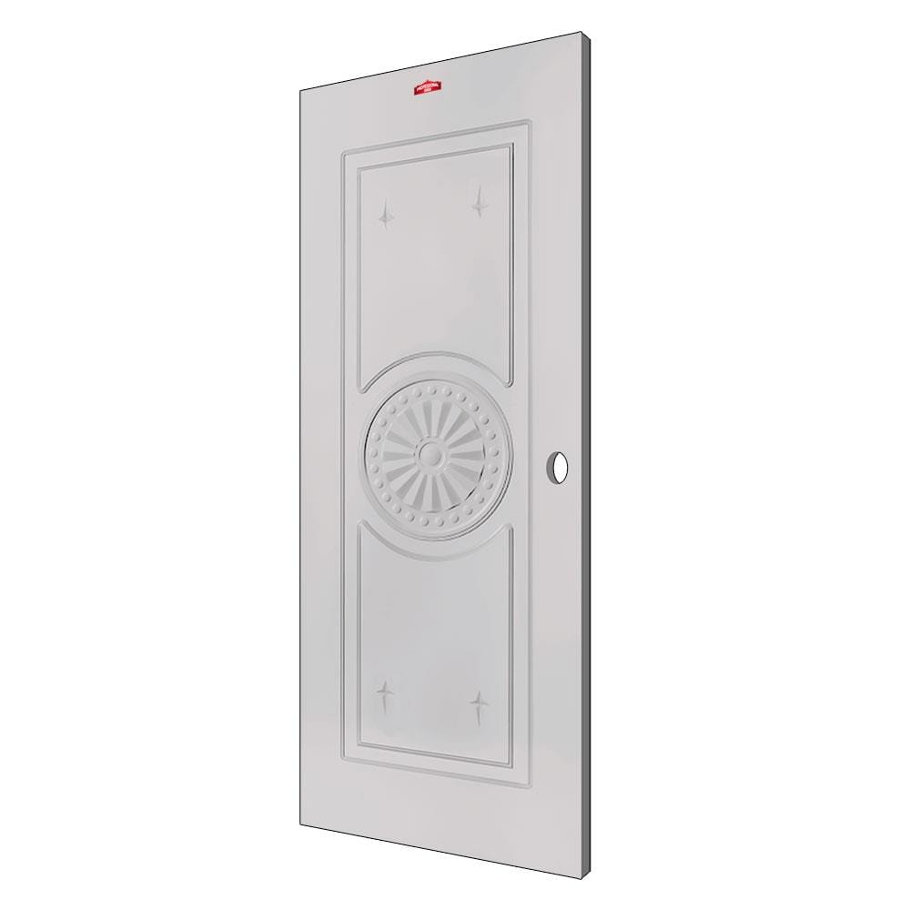ประตูภายนอกเหล็ก เจาะลูกบิด PROFESSIONAL DOOR I1C 79.2x199.4 ซม. สีครีม