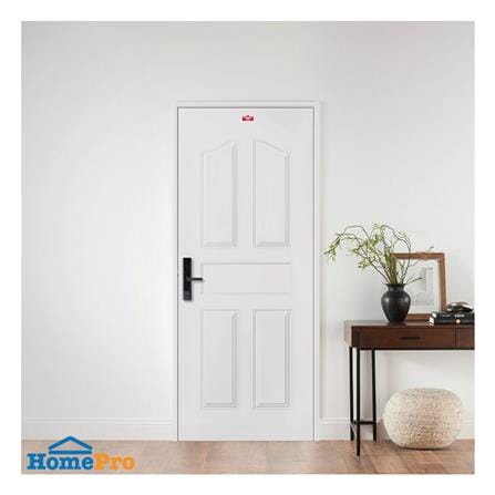 ประตูภายนอกเหล็ก เจาะลูกบิด PROFESSIONAL DOOR G2C 89.2x199.4 ซม. สีครีม_2