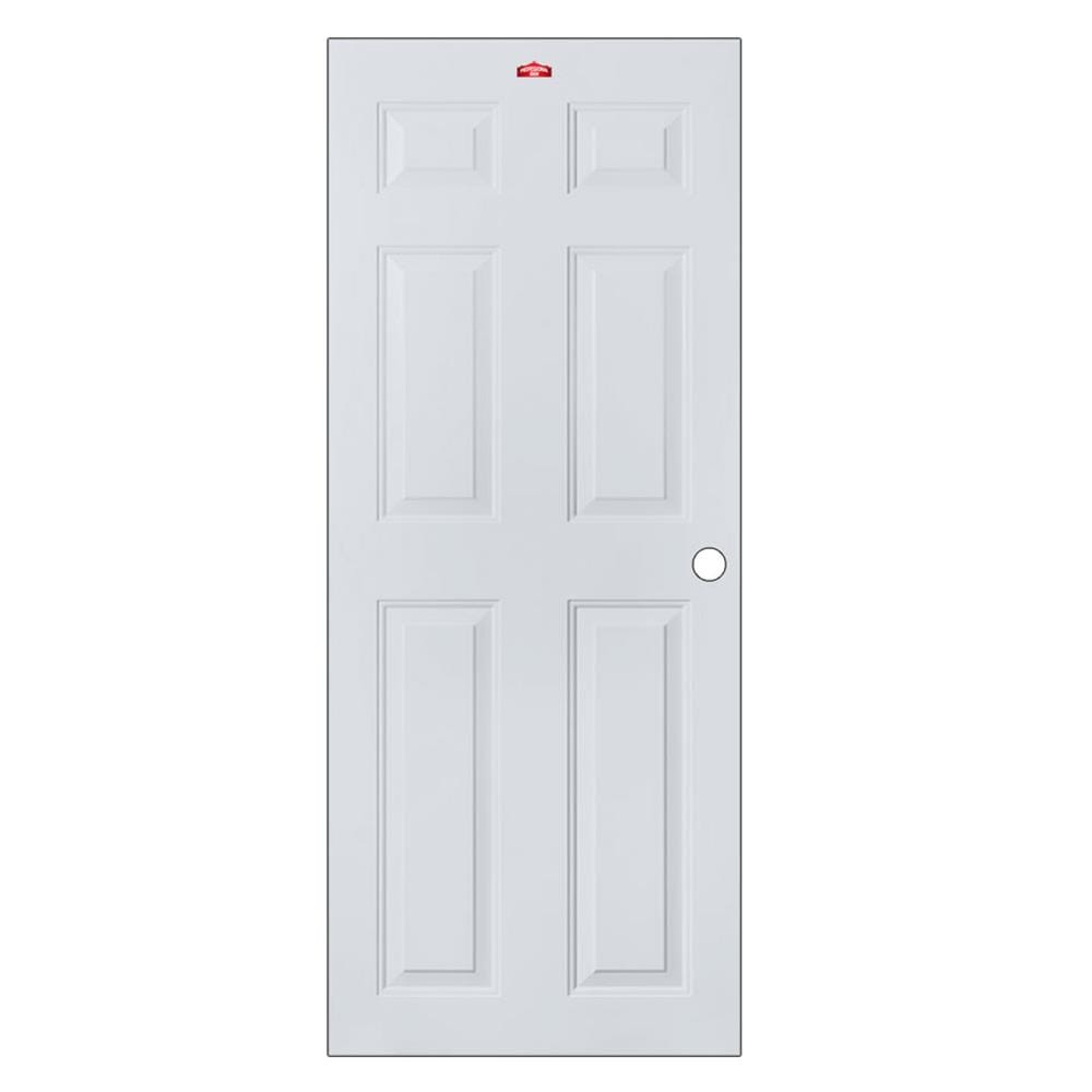 ประตูภายนอกเหล็ก เจาะลูกบิด PROFESSIONAL DOOR A2G 89.2x199.4 ซม. สีเทา