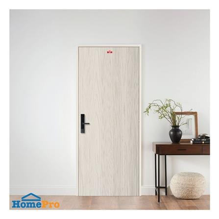 ประตูภายนอกเหล็ก เจาะลูกบิด PROFESSIONAL DOOR WD2C 89.2x199.4 ซม. สีครีม_2