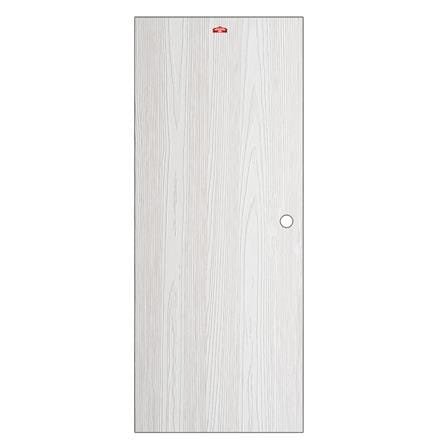 ประตูภายนอกเหล็ก เจาะลูกบิด PROFESSIONAL DOOR WD1W 79.2x199.4 ซม. สีขาวเม็ดทราย_0