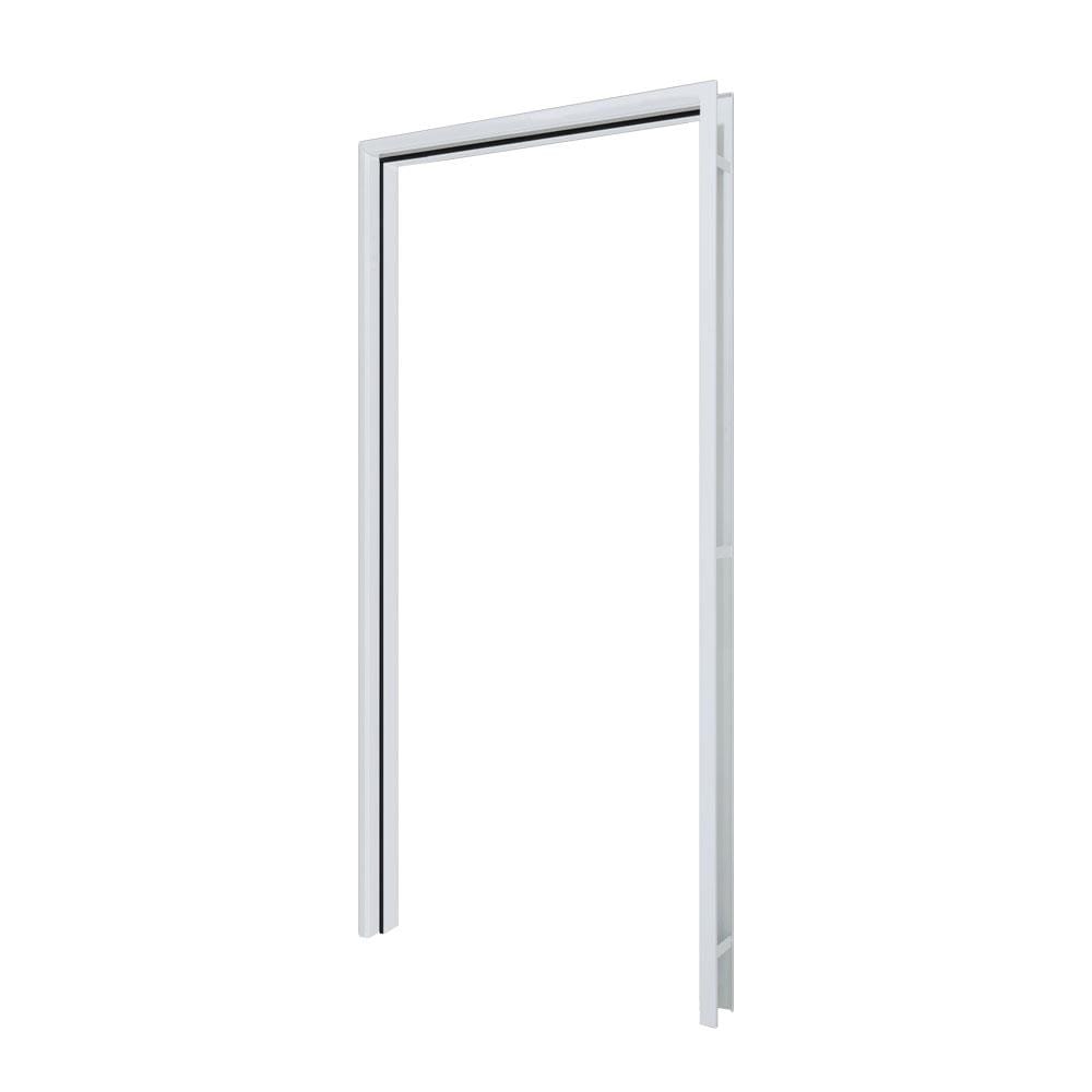 วงกบประตูเหล็ก PROFESSIONAL DOOR FR2LG 96.4x203.5 ซม. สีเทา