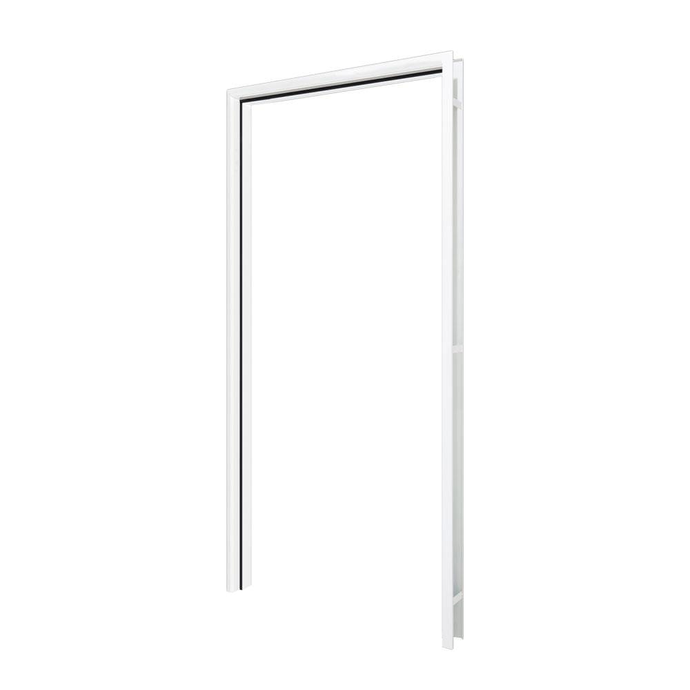 วงกบประตูเหล็ก PROFESSIONAL DOOR FR2RW 96.4x203.5 ซม. สีขาว