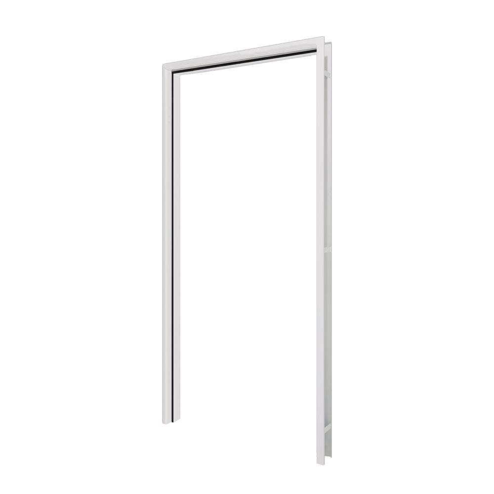 วงกบประตูเหล็ก PROFESSIONAL DOOR FR2RC 96.4x203.5 ซม. สีครีม