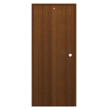 ชุดประตูภายในเหล็ก เจาะลูกบิด PROFESSIONAL DOOR FR2RBW+D238 96.4x203.5 ซม. สีน้ำตาล_0