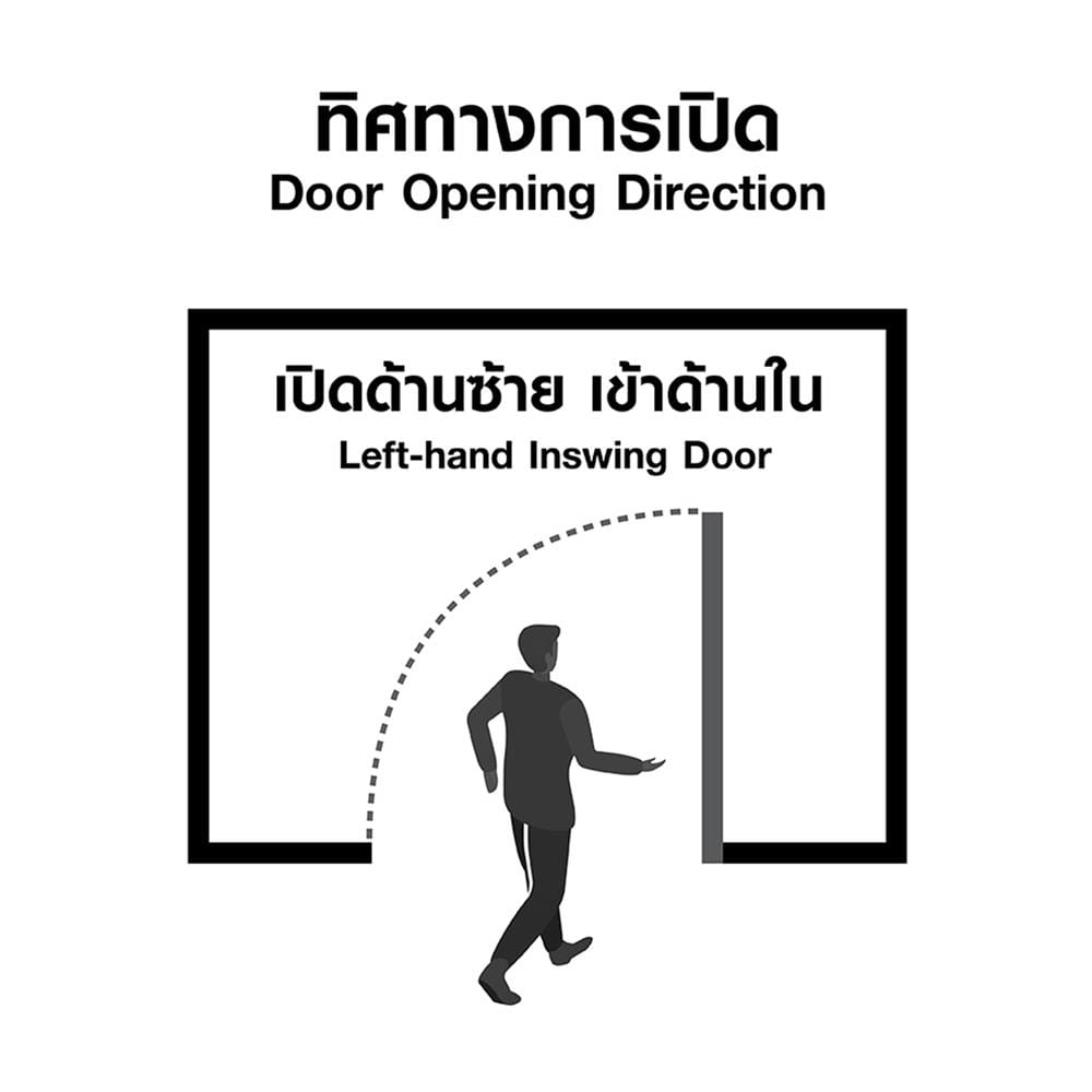 ชุดประตูเหล็ก เจาะลูกบิด PROFESSIONAL DOOR FR2LBK+WD2BK 96.4x203.5 ซม. สีเทาเม็ดทราย