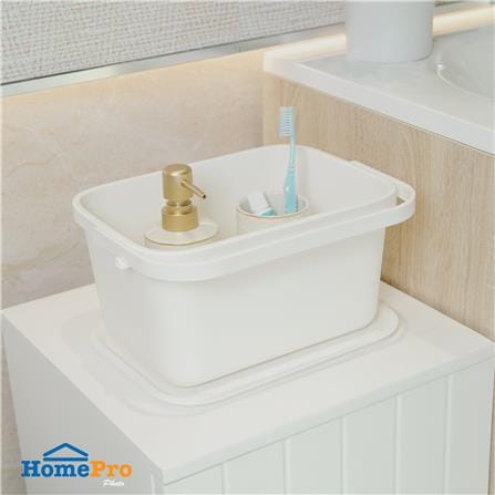 ถังหูหิ้ว ACCO 28.5x19.5x14.2 ซม. สีขาว_4