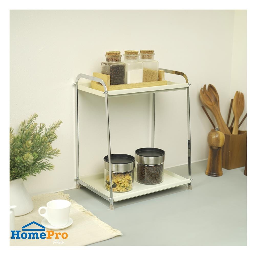 ชั้นวางของ 2 ชั้น KECH IVORY 31.5x21x36.5 ซม.