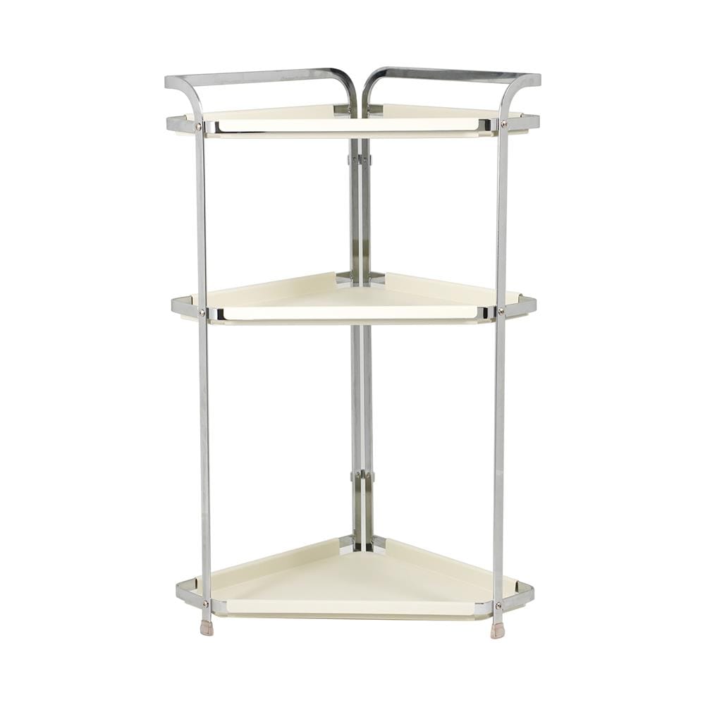 ชั้นเข้ามุม 3 ชั้น KECH IVORY 26.5x26.5x55 ซม.