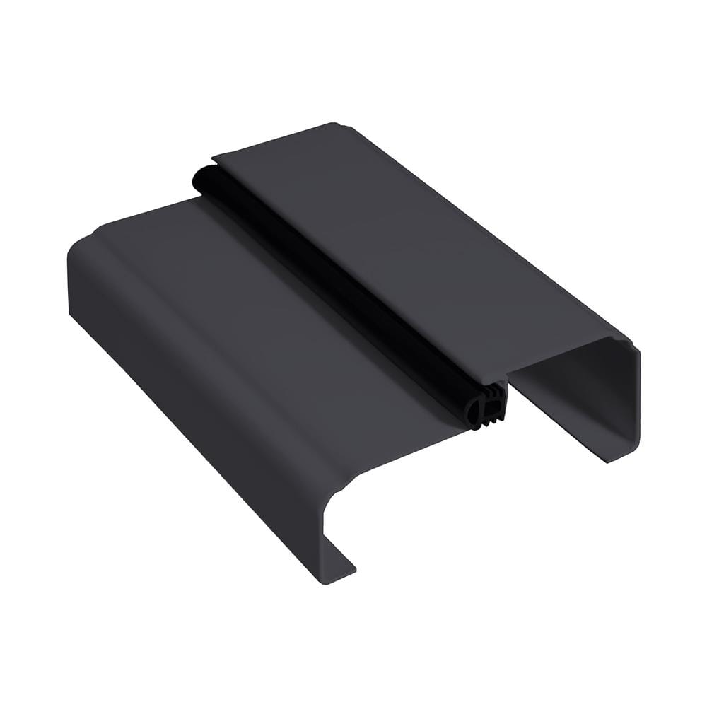 วงกบประตูเหล็ก PROFESSIONAL DOOR FR2LBK 96.4x203.5 ซม. สีเทาเม็ดทราย