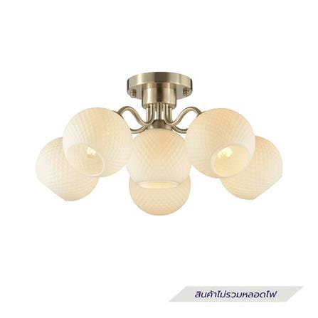 ไฟถาด CARINI 2214-5+1C สีขาว/ดำ_0