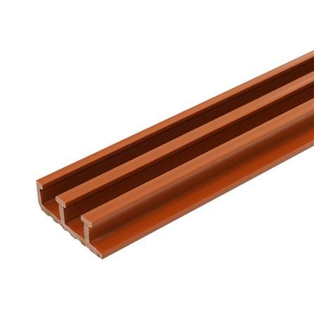 จมูกบันได PVC TARA 45 มม. x 2 ม. สีน้ำตาล_1