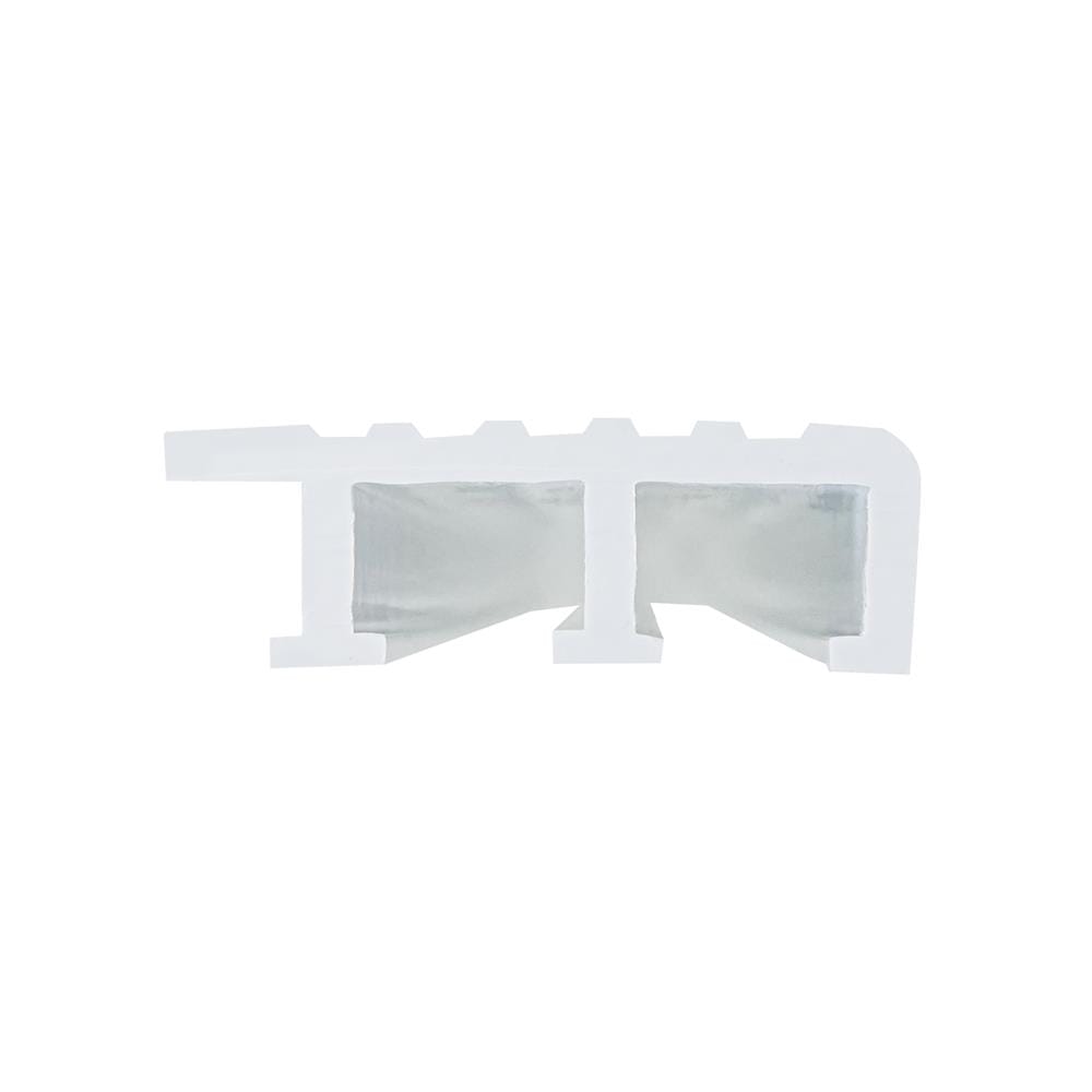 จมูกบันได PVC TARA 45 มม. x 1.5 ม. สีขาว