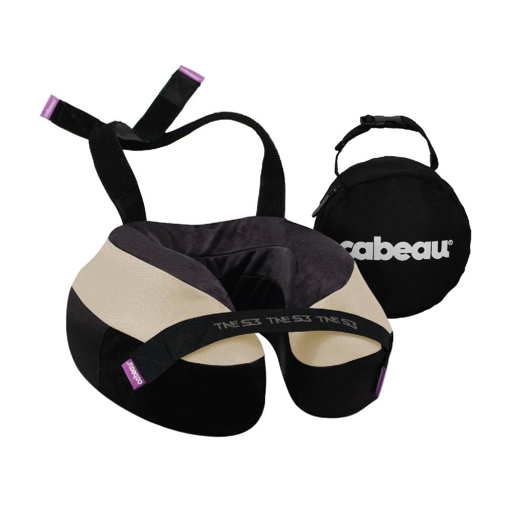 หมอนรองคอ CABEAU THE NECK'S EVOLUTION S3 สี BLACK/WHITE