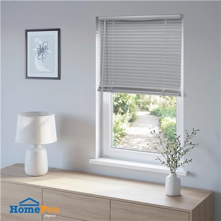 มู่ลี่ไวนิล HOME LIVING STYLE CORDLESS 70x130CM ซม. สีเทา_5