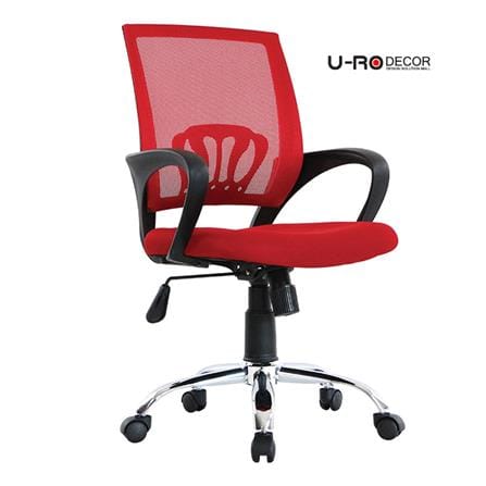 เก้าอี้สำนักงาน U-RODECOR MOON สีแดง_1