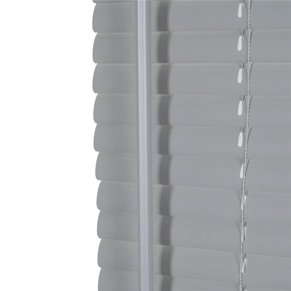 มู่ลี่ไวนิล HOME LIVING STYLE CORDLESS 120X130 ซม. สีเทา