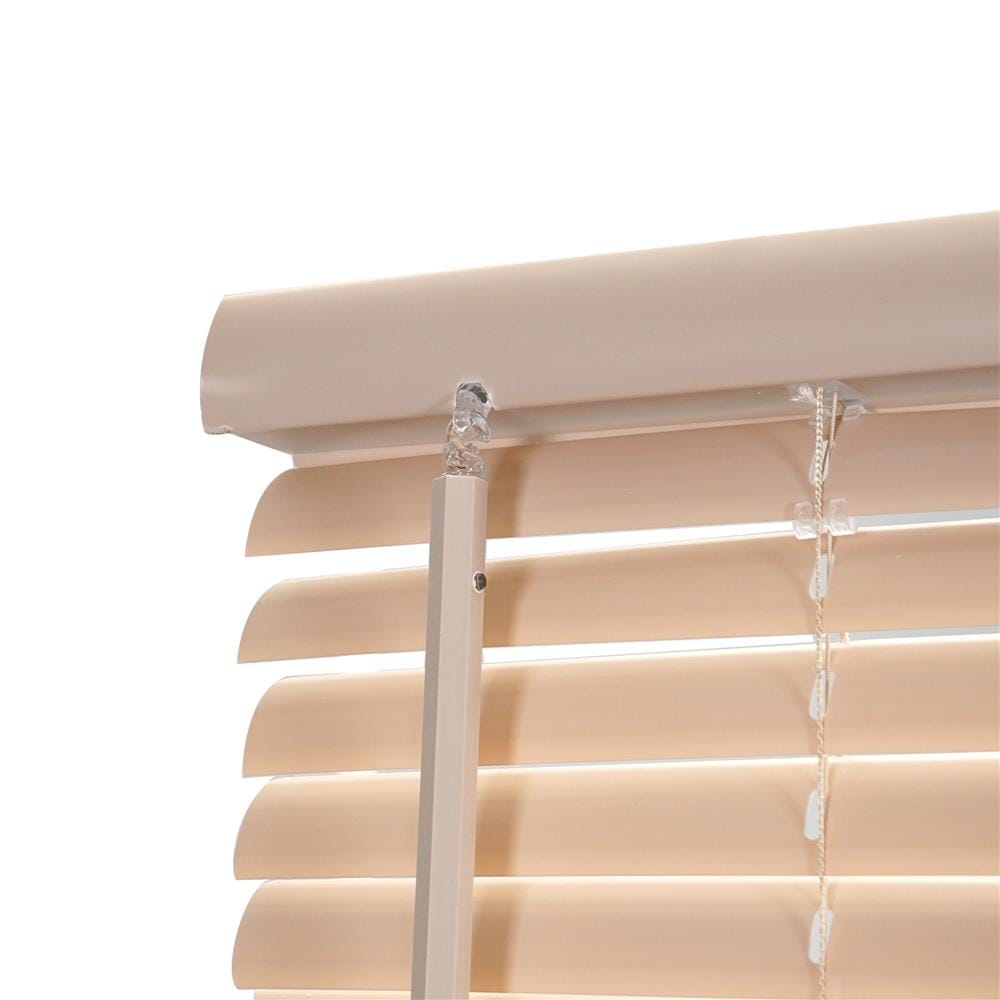 มู่ลี่ไวนิล HOME LIVING STYLE CORDLESS 155x130 ซม. สีครีม