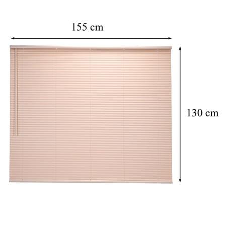 มู่ลี่ไวนิล HOME LIVING STYLE CORDLESS 155x130 ซม. สีครีม_7