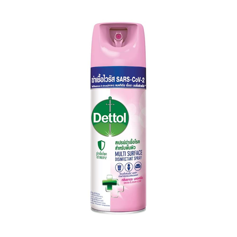 สเปรย์ฆ่าเชื้อโรค DETTOL 450 มล. กลิ่นซากุระ บลอสซั่ม