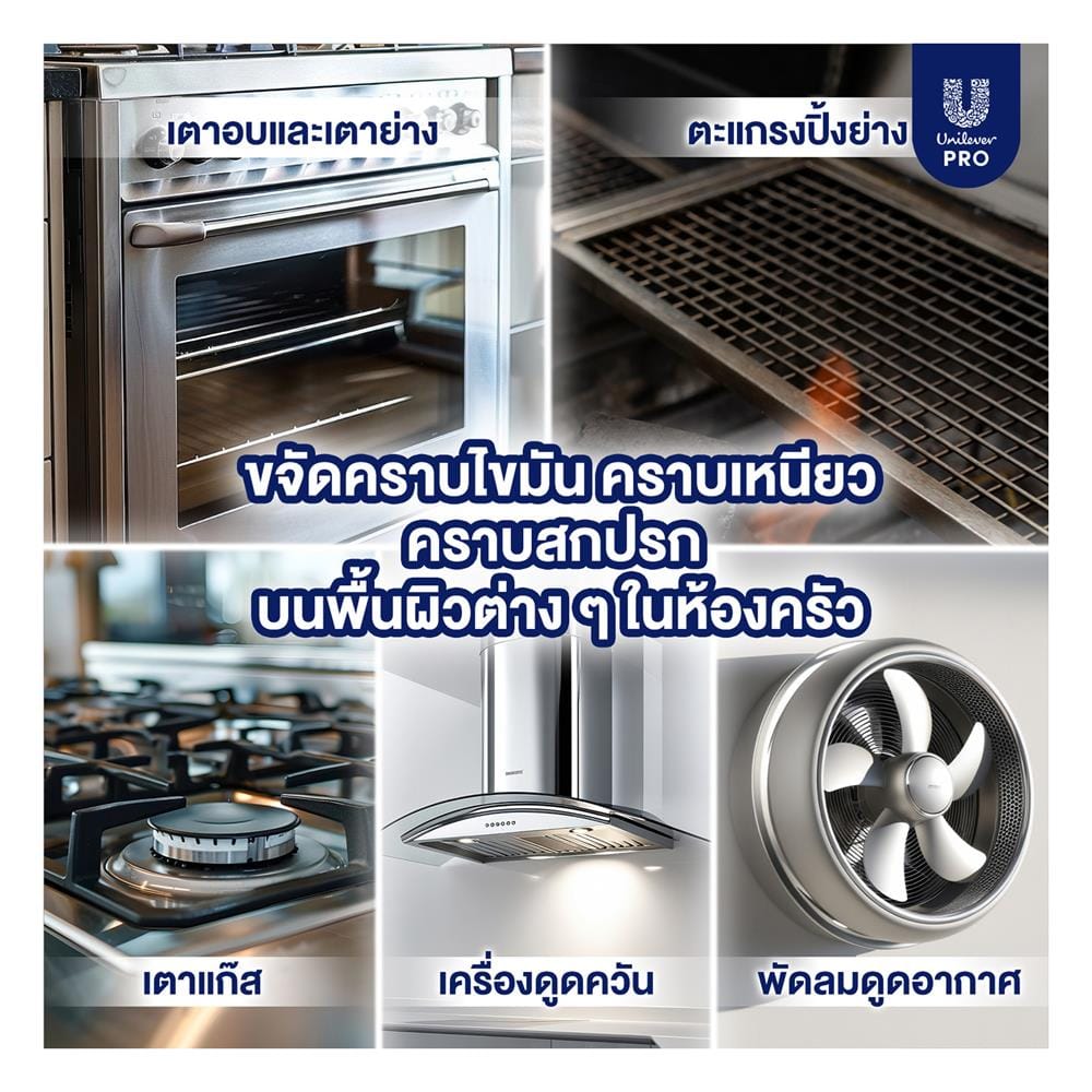 สเปรย์ทำความสะอาดครัวและเตา SUNLIGHT 500 มล.